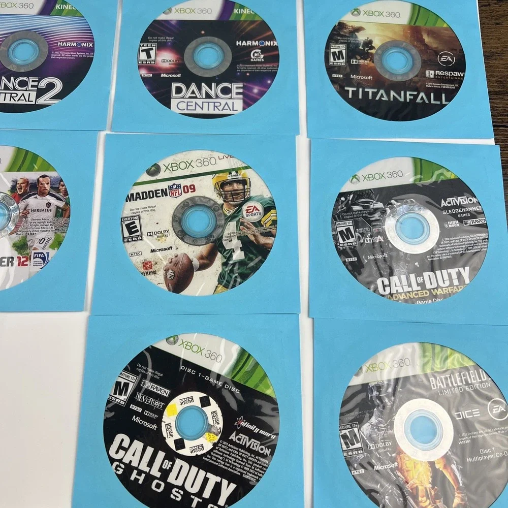 Multi Platform Loose Discs Video Game - Lot Of 50 - AS IS Untested Scratches #4
